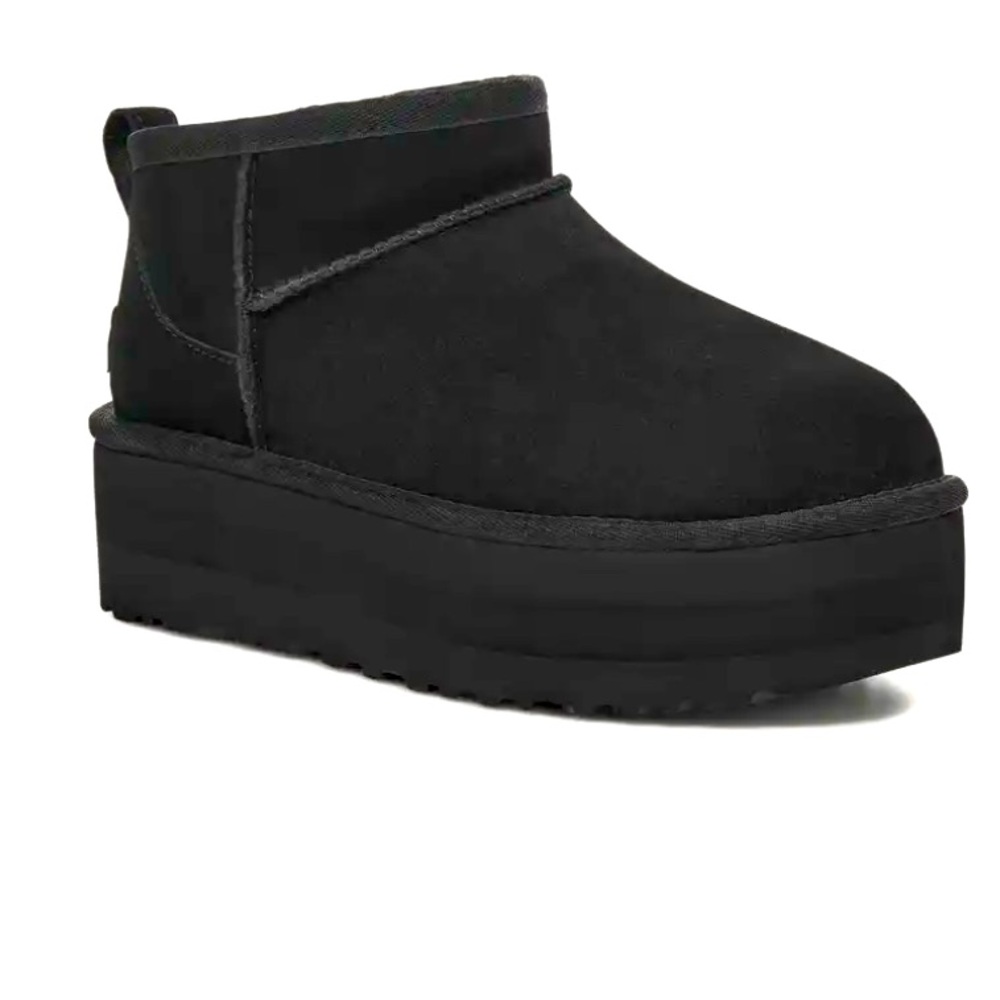 Ugg Platform Classic Mini, size 8, black